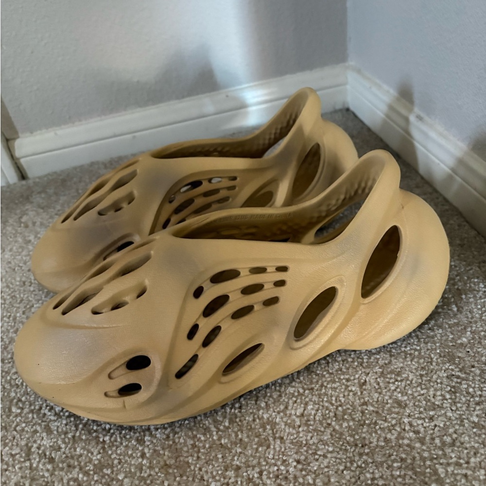 Beige Foam Slip-On Shoes